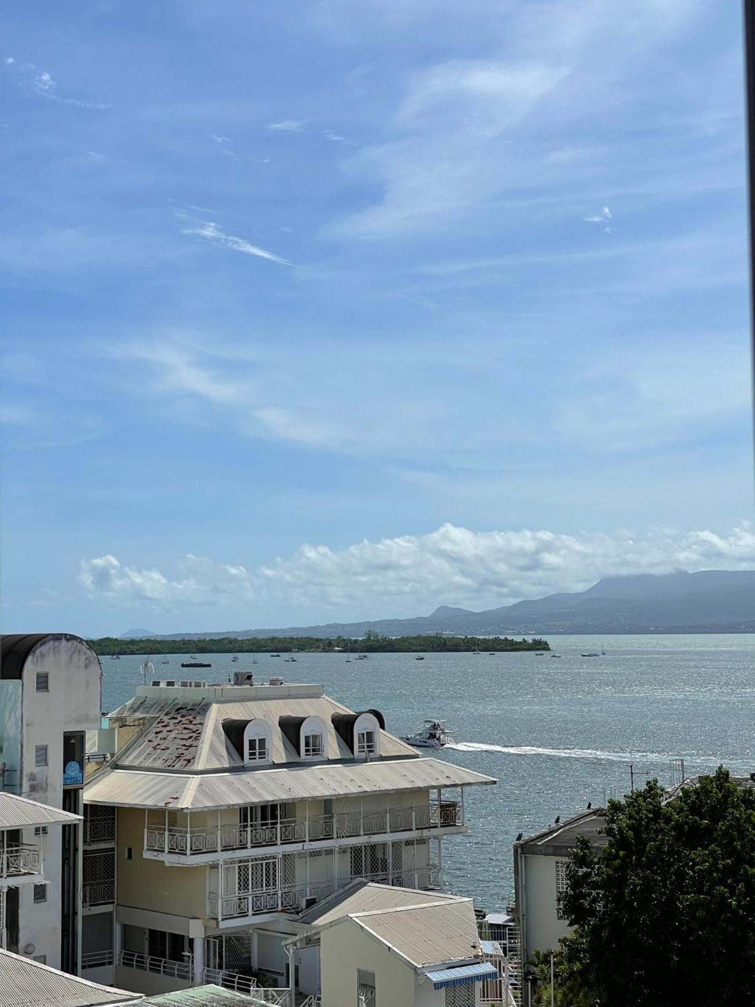 Penthouse Seaside 10 Min Port, Croisiere Et Aeroport Apartment Пойнт а Питр Екстериор снимка